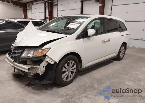 2014 Honda Odyssey Ex-L z USA, uszkodzony, nr VIN 5FNRL5H63EB105726